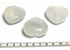 Crystal Hmatka, healing gemstone in the shape of a heart natural stone 4 cm 1 piece, stone stones