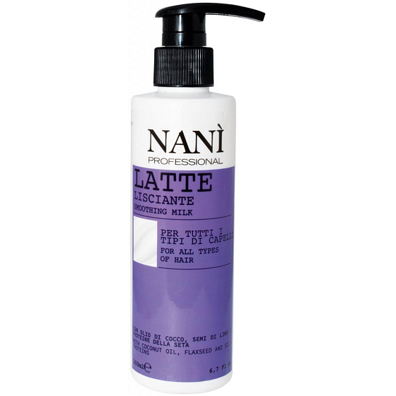 Naní Professional Milano hair smoothing milk for all hair types 200 ml