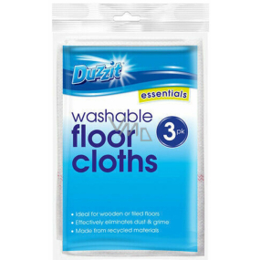 Duzzit Essentials floor cloth made of recyclable material 3 pieces