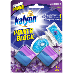 Kalyon Double Power Lavender WC tablets for flushing tank 2 x 50 g