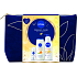 Nivea Firming Care Original Care antiperspirant roll-on 50 ml + Apricot & Apricot Seed Oil shower gel 250 ml + Firming Q10 + Vitamin C firming body lotion 400 ml + cosmetic bag, cosmetic set for women