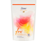 Dove Glow bath salt with the scent of red orange and rhubarb 400 g