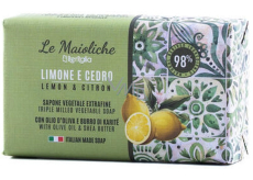 Iteritalia Citron vegetable toilet soap 175 g