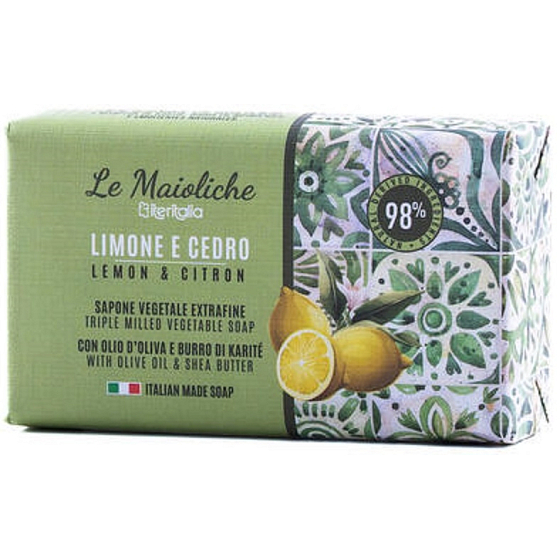 Iteritalia Citron vegetable toilet soap 175 g