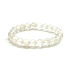 Moonstone bracelet elastic natural stone, bead 8 - 9 mm /16 - 17cm AAA quality, awakens the tender feelings of the sweetheart