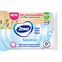Zewa Pure Moist Toilet Tissue moist toilet paper, 42 pcs
