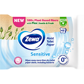 Zewa Pure Moist Toilet Tissue moist toilet paper, 42 pcs