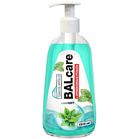 Balcare Mint Antibacterial Liquid Soap with Dispenser 1 l