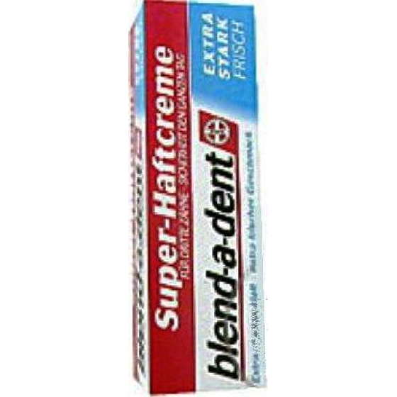 Blend-a-dent Extra Stark Frish menthol fixing cream for dental prostheses 47 g