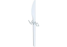 Alvarak Plastový nůž bílý 17 cm 10 kusů