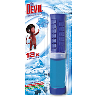 Dr. Devil 3in1 Point Block WC Block in Tube Polar Aqua, 75 ml