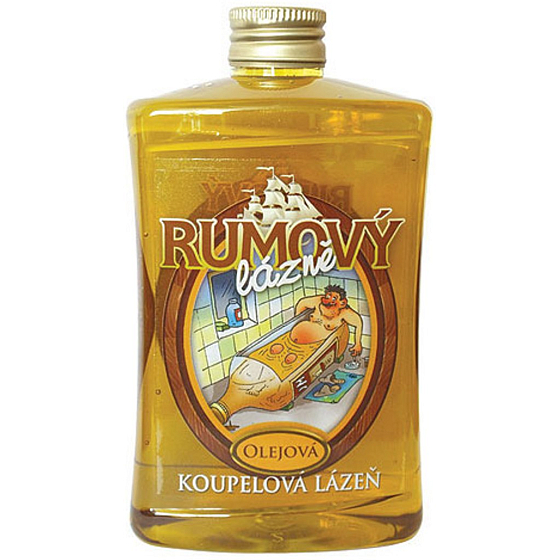 Bohemia Gifts Rum cosmetics Oil bath with the scent of rum 300 ml