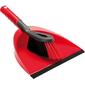 Vileda 2in1 Brush and Dustpan with Strip