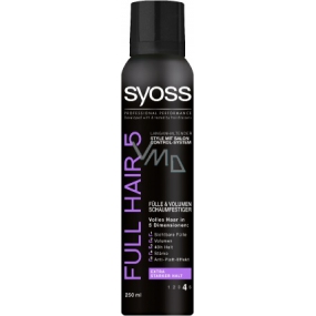 Syoss Full Hair 5 volume and fullness of hairstyle foam hardener 250 ml