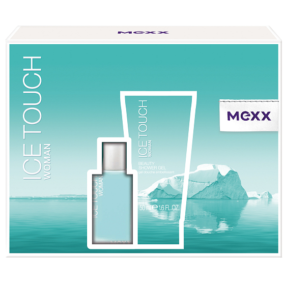 Mexx Ice Touch Woman eau de toilette 15 ml + shower gel 50 ml, gift set