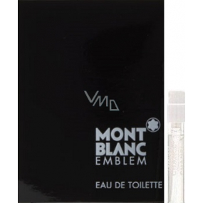 Montblanc Emblem eau de toilette 1.2 ml with spray, vial