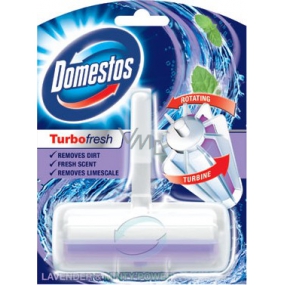 Domestos Turbo Fresh Lavender & Mint Toilet block rotary rigid 38 g