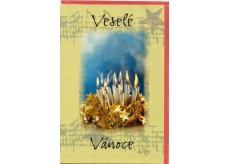 Alvarak Blahopřání Veselé Vánoce-svíčky, M