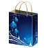 Angel Gift paper bag 32 x 26 x 12.7 cm blue flask L