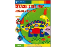 Obrázky z EVA pěny Stegosaurus 33 x 25 cm
