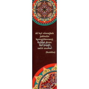 Albi Paper Bookmark - Mandala with quote