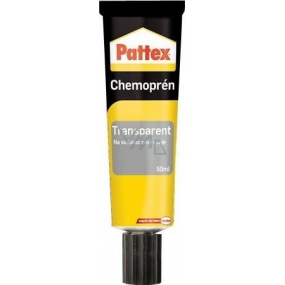 Pattex Chemopren Transparent adhesive for waterproof joints combination of tube material 50 ml