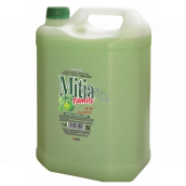 Mitia Family Green Apple liquid soap refill 5 l