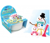 Amos Snow Magic modeling clay drying in crucible white 70 g