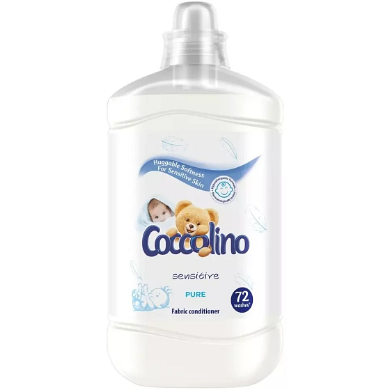 Coccolino Sensitive Hypoallergenic Concentrated Fabric Softener 72 Loads 1800 ml