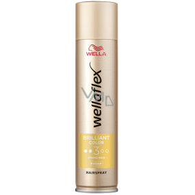 Wella Wellaflex Brilliant Colors strong strengthening hairspray for colored hair 250 ml