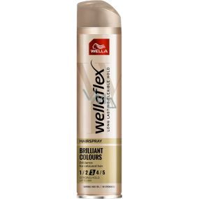 Wella Wellaflex Brilliant Colors strong strengthening hairspray for colored hair 250 ml