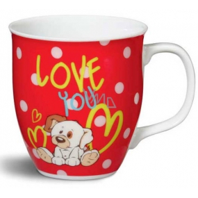 Nici Love You Porcelain mug 9.5 x 10 cm 400 ml