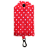 Albi Handbag bag Red with polka dots 42 × 36 cm