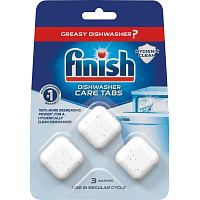 Finish dishwasher cleaning capsules, 3 pcs