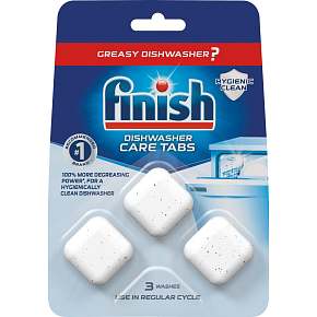 Finish dishwasher cleaning capsules, 3 pcs