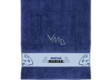 Albi Towel Sports maniac blue 90 x 50 cm