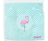 Albi Original Travel Bottle Set 3 x 80 ml + 2 Containers + Flamingo Case - 15 cm x 15 cm x 4.5 cm