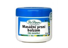 Dr. Popov Massage Breast Balm for adults to massage chest, back, neck, temples, forehead and nape of breathing problems and cough, relieves airways 50 ml