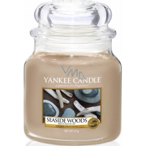 Yankee Candle Seaside Woods - Seaside Woods Scented Candle Classic Medium Glass 411 g