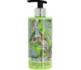 Vivian Gray Aroma Selection Lemon & Green Tea luxury hand and body lotion with 400 ml dispenser