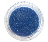 Professional Nail decorations glitter blue 132
