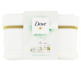 Dove Purifying Detox Shower Gel 250 ml + Kiwi Seeds & Cool Aloe Scent Body Scrub 225 ml + Nourishing Secrets Invigorating Ritual Hand Cream 75 ml + Invisible Dry Clean 150 ml Women's antiperspirant spray + Bag