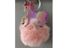 Albi Hairy keyring Horse 8 cm