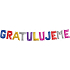 Albi Inflatable Text Congratulations 49 cm