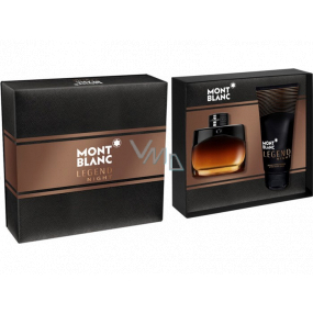 Montblanc Legend Night Eau de Parfum for Men 50 ml + After Shave Balm 100 ml, Gift Set