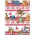 Ditipo Gift wrapping paper 70 x 200 cm Christmas Disney Winnie the Pooh white with red stripes