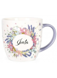 Albi Flowering mug named Iveta 380 ml