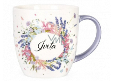 Albi Flowering mug named Iveta 380 ml