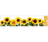 Window film without adhesive Sunflower stripes 64 x 15 cm