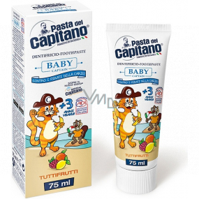 Pasta Del Capitano Baby Tutti-Frutti toothpaste for children from 3 years 75 ml